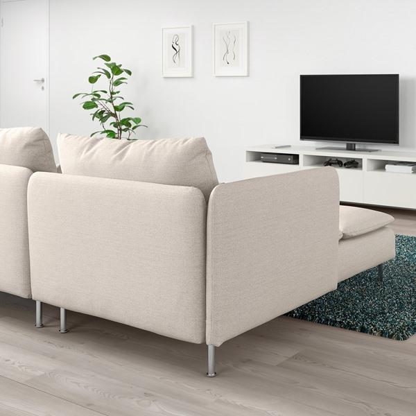 [IKEA/イケア/通販]SODERHAMN ソーデルハムン 4人掛けソファ 寝椅子付き[6](09629157) |  | 04