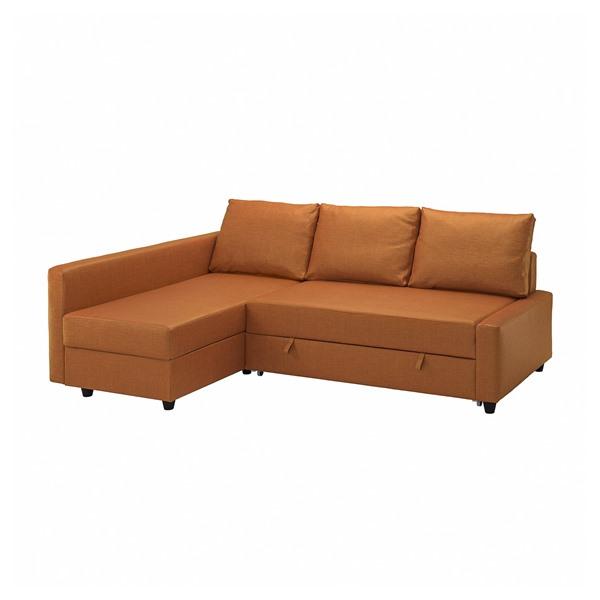 [IKEA/イケア/通販]FRIHETEN フリーヘーテンコーナーソファベッド 収納付き, ファーリンゲ ブラウン……[3](99517042) | 