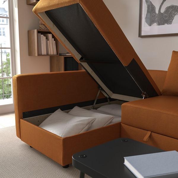 [IKEA/イケア/通販]FRIHETEN フリーヘーテンコーナーソファベッド 収納付き, ファーリンゲ ブラウン……[3](99517042) |  | 04