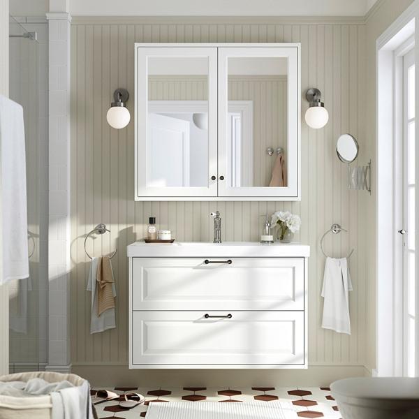 [IKEA/イケア/通販]TANNFORSEN テンフォルセン / ORRSJON オルショーン洗面台 引き出し付き/洗面ボウル/……[5](99566891) |  | 01