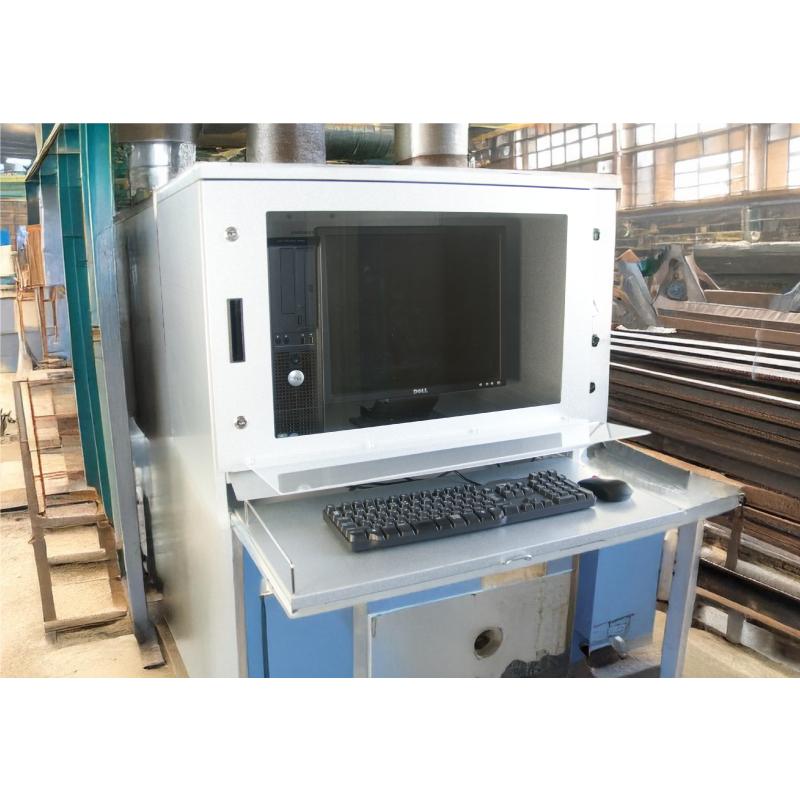 防塵 防油 防水ラック  Tidy Drip 26D PCケース ホコリ 排熱 フィルター ファン 埃 盗難防止 鍵付き 工場用 現場事務所用 粉塵 CPU モニター パソコン 収納 | 