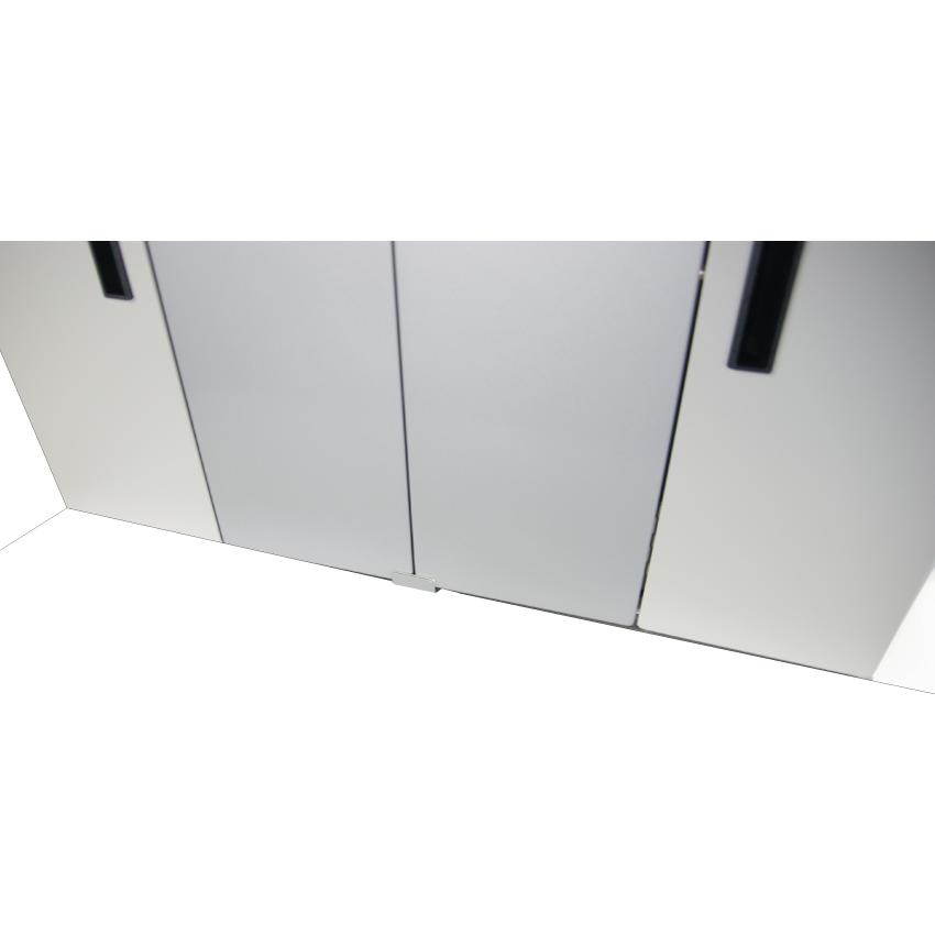 セキュリティラック デスク 在宅 モニター PC 収納ケース ホコリ 排熱 フィルター ファン 埃 盗難防止鍵付き ワゴン組付け可能の画像