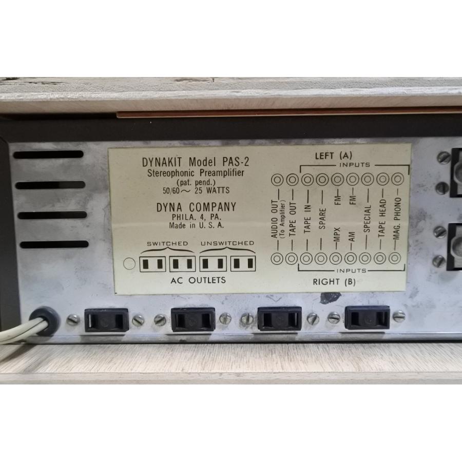 Dynaco Pas-2 Preamplifier : wec5 - 通販 - Yahoo!ショッピング