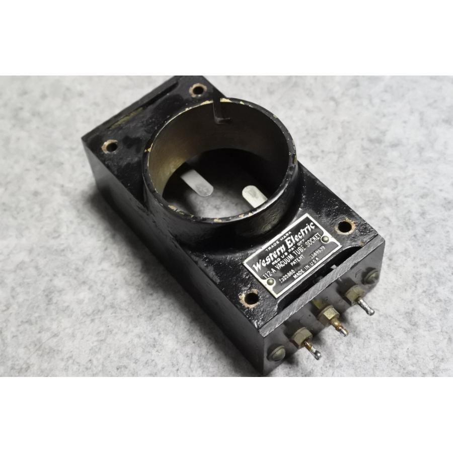 Western electric 112A Tube Socket オーディオアンプ-テレビ、オーディオ、カメラ