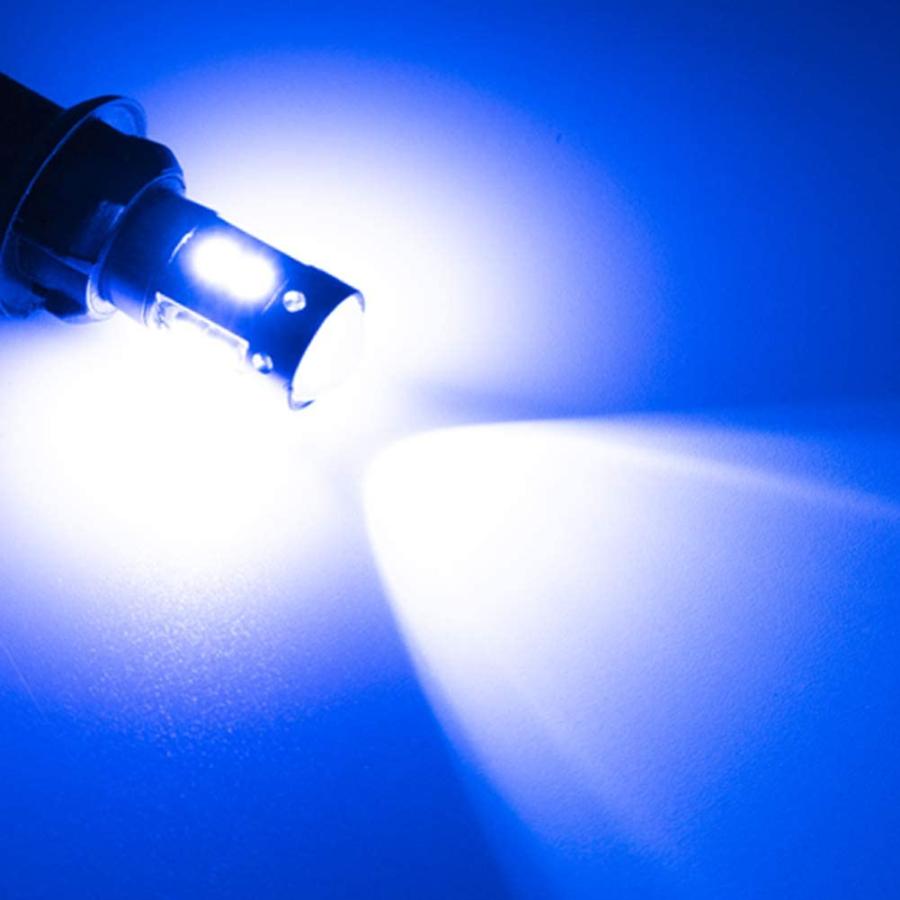 T10 LED  爆光 12V  ポジションランプ ルームランプ CANBUS キャンセラー内蔵 無極性 レンズ付き 3030 SMD 10連 2.4W  ２個セット | トヨタ | 04