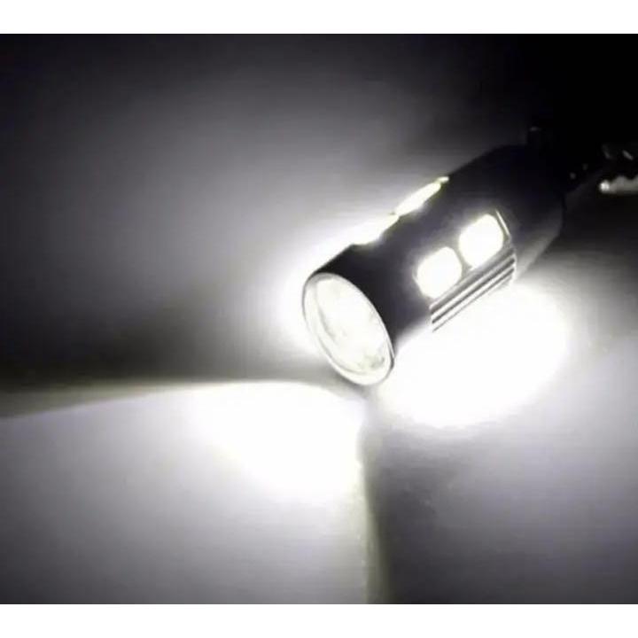 T10 LED 超爆光 10連 12V 白 ホワイト 2個セット 車検対応 | トヨタ | 02