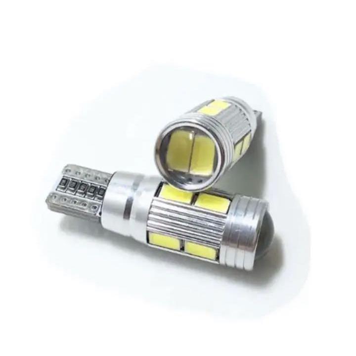 T10 LED 超爆光 10連 12V 白 ホワイト 2個セット 車検対応 | トヨタ | 03