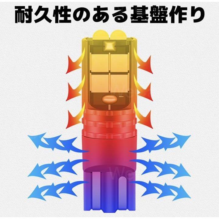 爆光 T10 LED ?力発光タイプ 12V ホワイト 2個セット 車検対応 | トヨタ | 03