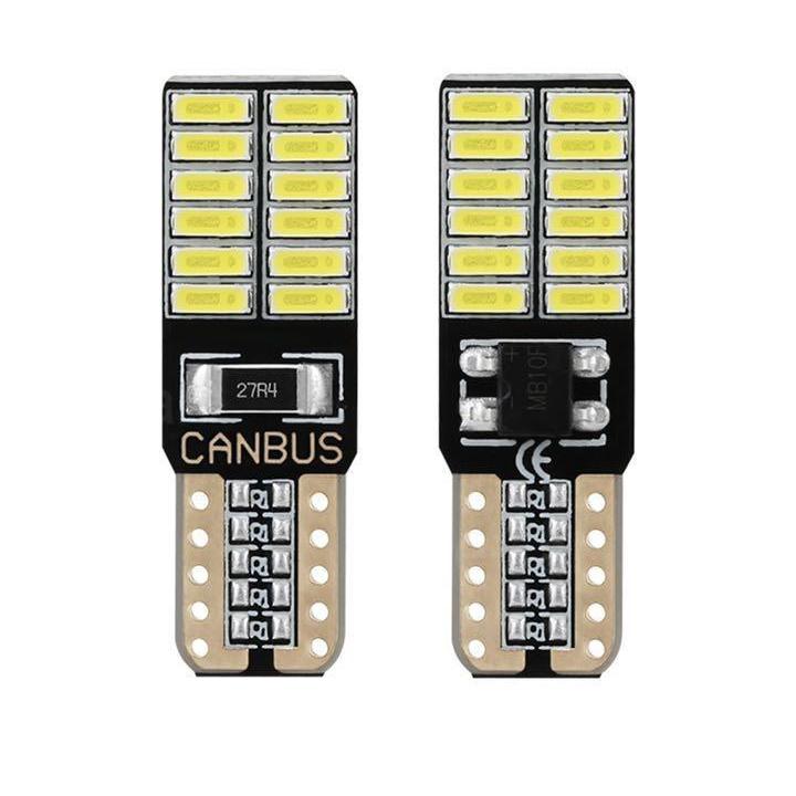 爆光 T10 LED 高輝度 12V ホワイト 白 2個セット 車検対応 | トヨタ | 03