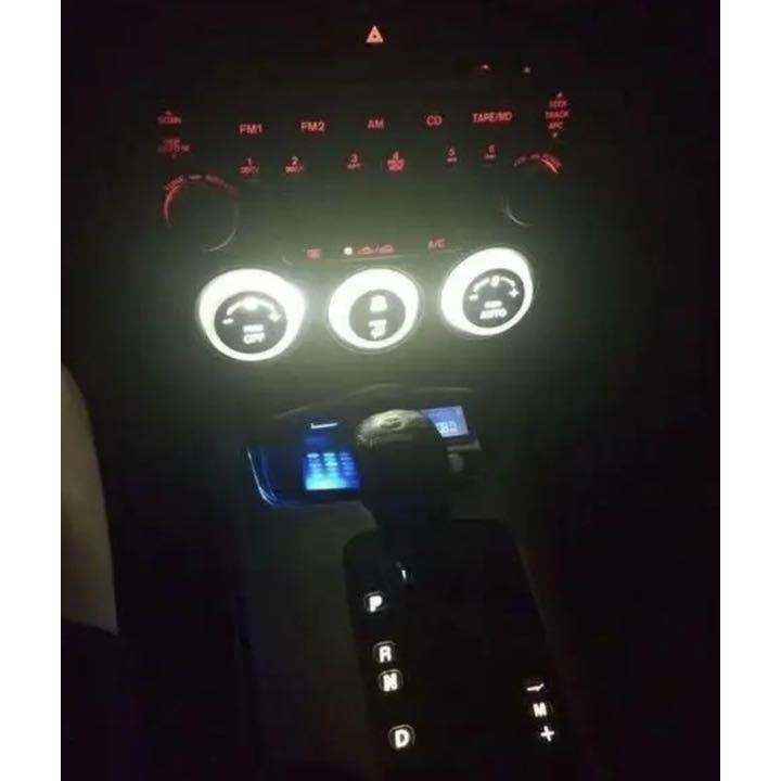 T5 LED メーター球 パネル球 エアコン球 ウェッジ球 ホワイト 白 2個 車検対応 | トヨタ | 04