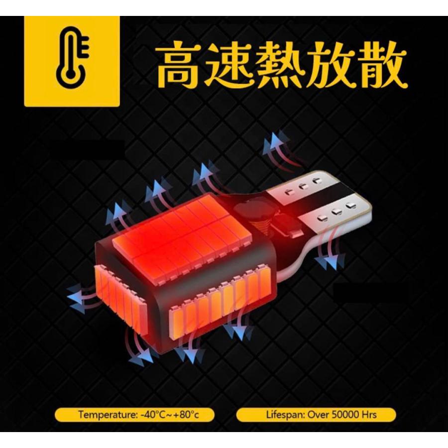 超爆光 T10 T15 T16 LED バックランプ 後退灯 白 2個 車検対応 | トヨタ | 04