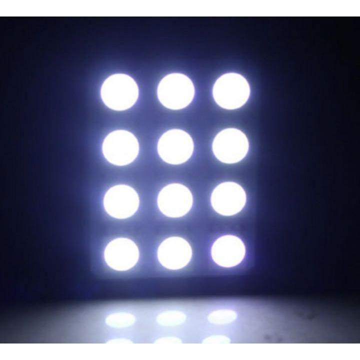 ルームランプ LED 12連 3種アダプター付き 12V ホワイト 白 2個 車検対応 | トヨタ | 05