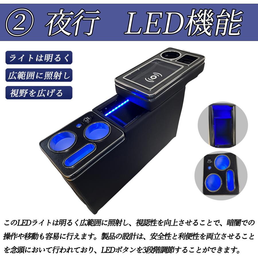 トヨタ VOXY アームレスト トヨタ適用 ヴォクシー ステップワゴン 10年-  コンソールボックス | トヨタ | 03