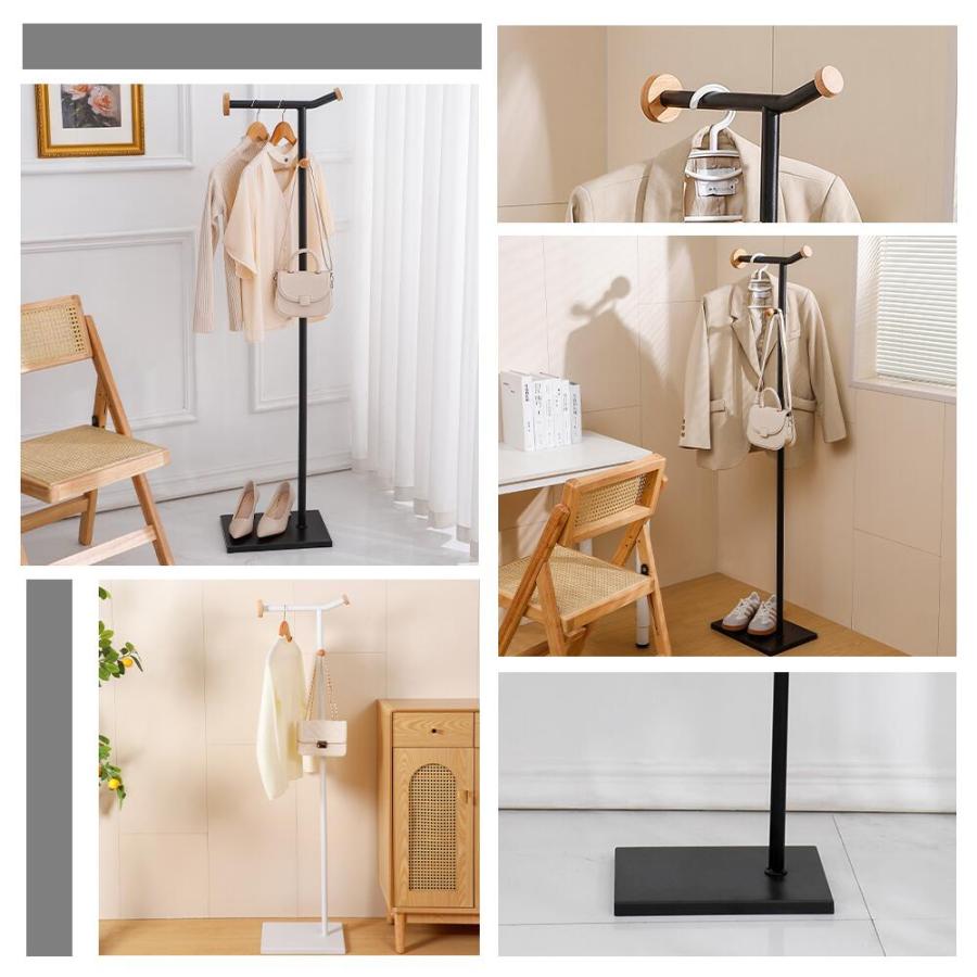 コートハンガー ハンガーラック ポールハンガー コートスタンド スリム