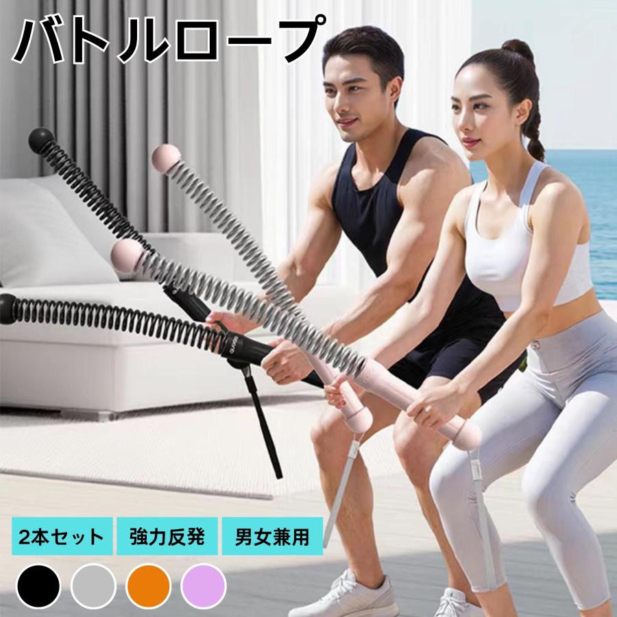 携帯型 コードレスバトルロープ 自宅用 バトルロープ 筋トレグッズ