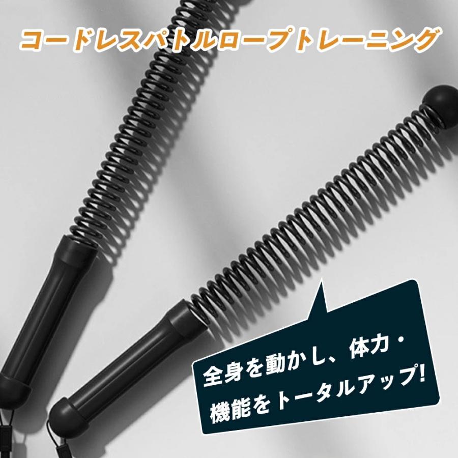 携帯型 コードレスバトルロープ 自宅用 バトルロープ 筋トレグッズ