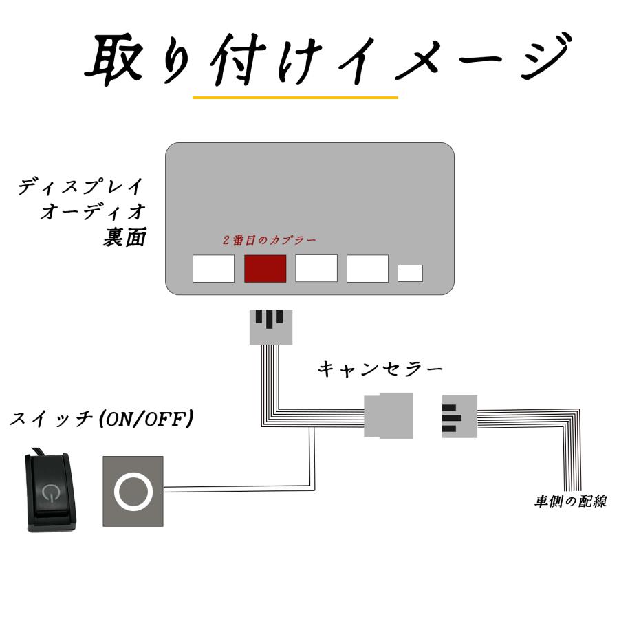 テレビキット アクア 10 トヨタ テレビキャンセラー TV 走行中テレビが見れる ナビ操作 出来る TV 車｜wecar｜08