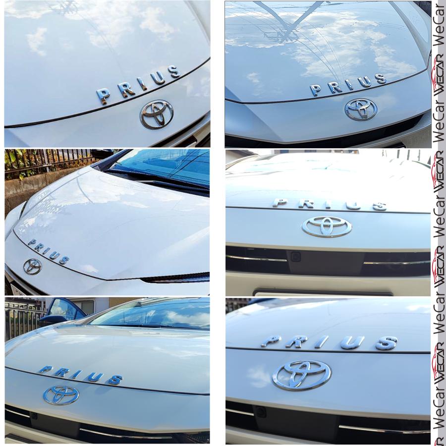 トヨタ プリウス PRIUS文字 カスタムロゴエンブレム 30 40 50 60 文字