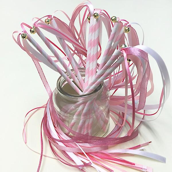 パーティーメイド リボンワンズ 10本入り （鈴付き） フラワーシャワー/ウェディング/結婚式の演出に |  | 02