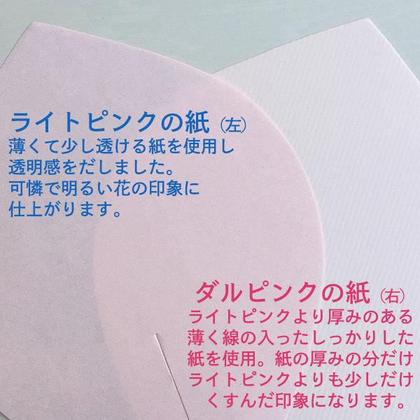 ジャイアントフラワー 手作りキット ローズ Mサイズ 花径30cm カラー22色（ピンク、イエロー） たくさん貼って華やかなウォールデコに ペーパーフラワー |  | 04