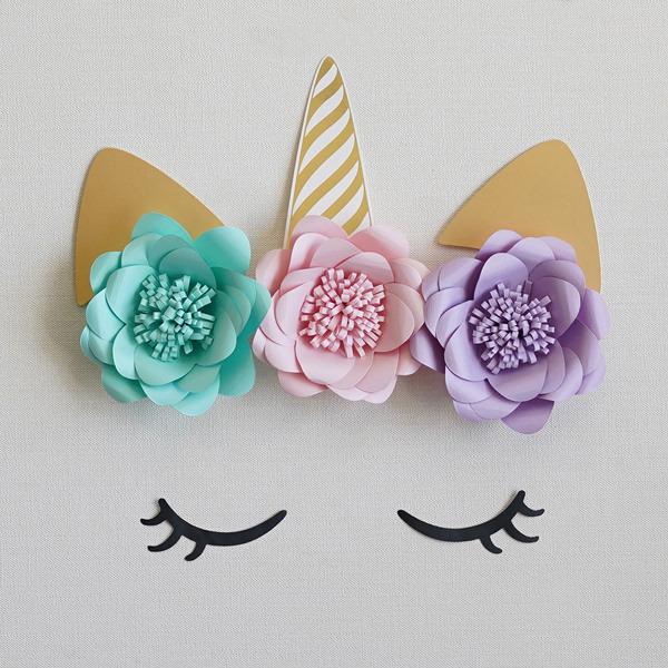 ユニコーン ウォールデコレーションセット【女の子だけでなく男の子のお誕生日パーティーにも】 バースデー 壁飾り | 