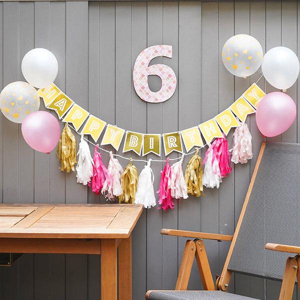 バルーン 誕生日 飾り バースデー ガーランドセット ハーフ対応 パーティー 飾り付け 1歳 男の子 女の子 大人かわいい おしゃれ |  | 20