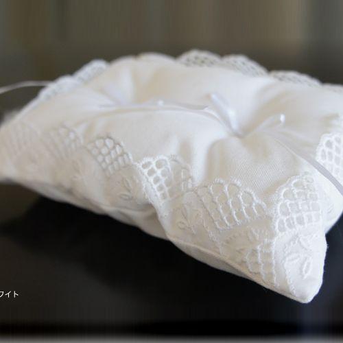 リングピロー 完成品　アリス　オフホワイト　結婚式 ウェディング |  | 01
