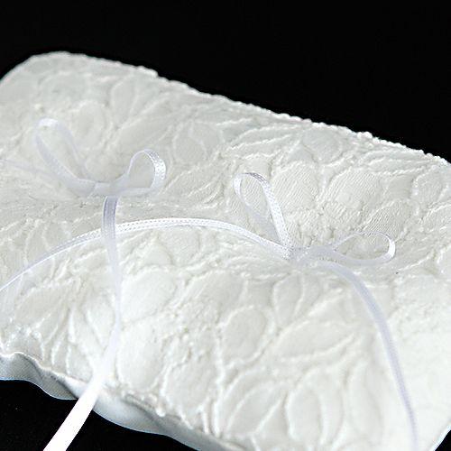 リングピロー 完成品　レーシー　ホワイト　結婚式 ウェディング |  | 01
