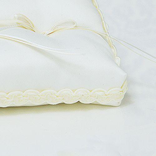 リングピロー 完成品　プリシラ　ホワイト　結婚式 ウェディング |  | 01