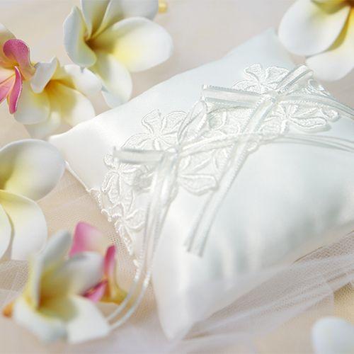 リングピロー キット プルメリアブルーム 結婚式 ウェディング 手作りキット Rp110k アナザークルーウェディング 通販 Yahoo ショッピング