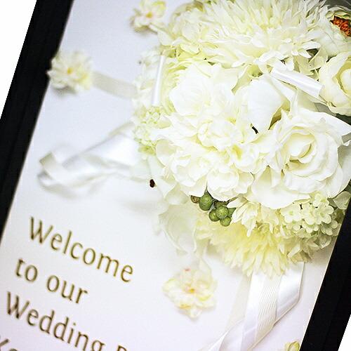 ウェルカムボード 結婚式 ブーケ ウエディング ウエルカムボード ブライダル フラワー |  | 05