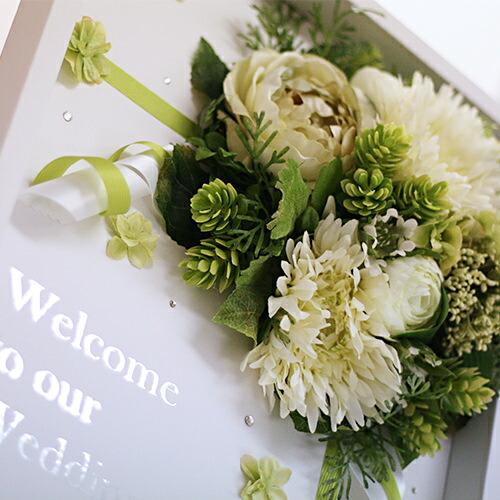 ウェルカムボード 結婚式 ブーケ ウエディング ウエルカムボード ブライダル フラワー |  | 11