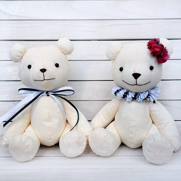 ウェルカムドール 完成品　ハワイアンベア　アイボリー | 