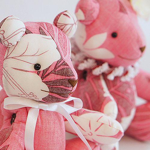 ウェルカムドール 完成品　トロピカルベア　ピンク |  | 01