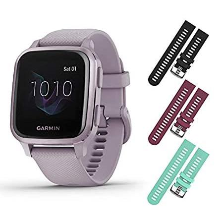福袋特集 2021 Wearable4U Included and Smartwatch Fitness GPS Sq Venu 特別価格Garmin 3 Bund好評販売中 Straps スマートウォッチ本体