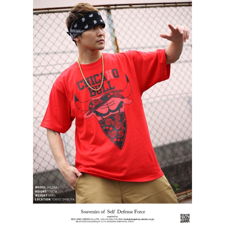 エースフラッグ Aceflag Tシャツ 半袖 チカーノ ペイズリー柄 バスケ ナンバー23 かっこいい 赤 ダンス衣装 メンズ レディース 大きいサイズ 本格派大人のb系xlダンス通販 通販 Yahoo ショッピング