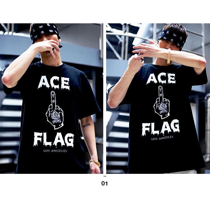 Ace Flag Tシャツ 半袖 大きいサイズ ビッグシルエット エースフラッグ おしゃれ かっこいい Fuck ファック ファックサイン ヒップホップ ダンス ストリート系 本格派大人のb系xl 零zero 通販 Yahoo ショッピング