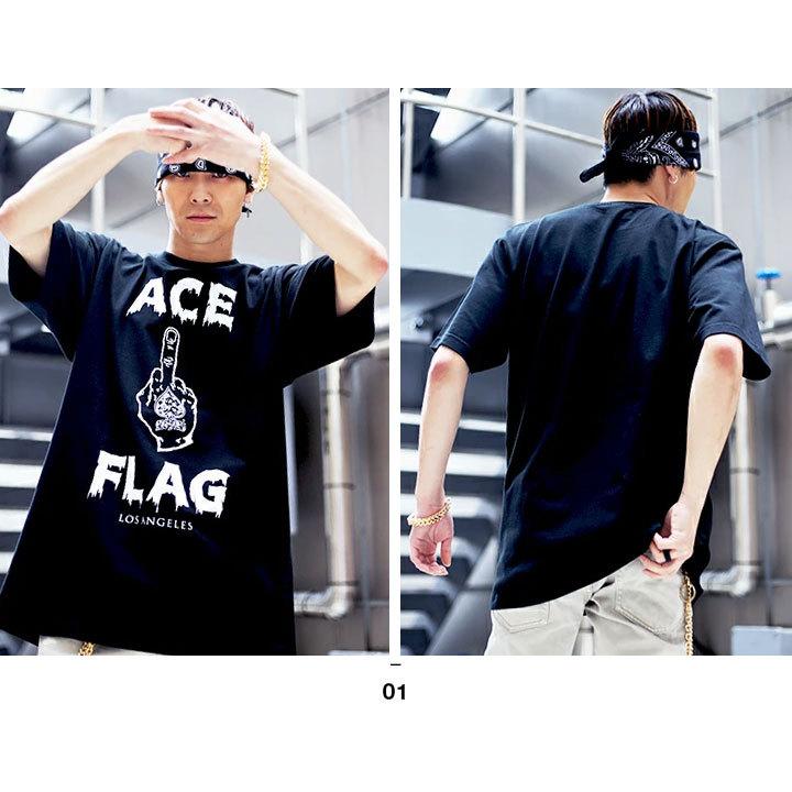 Tシャツ 中指 エースフラッグ Aceflag 本格派大人のb系xlダンス通販 通販 Yahoo ショッピング