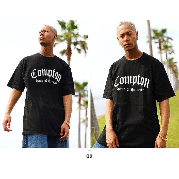 Ace Flag Tシャツ 半袖 大きいサイズ ビッグシルエット エースフラッグ おしゃれ かっこいい Compton コンプトン ロゴ ヒップホップ ストリート系 ブランド 本格派大人のb系xlダンス通販 通販 Yahoo ショッピング