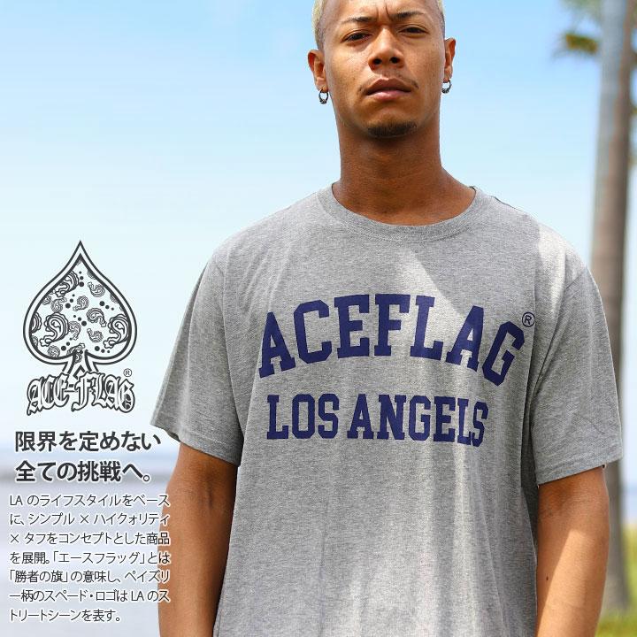 エースフラッグ Aceflag Tシャツ 半袖 アメカジ 大きいサイズ かっこいい おしゃれ アーチロゴ ロゴ シンプル ビッグシルエット 西海岸 F Ts Ts 041 本格派大人のb系xl 零zero 通販 Yahoo ショッピング
