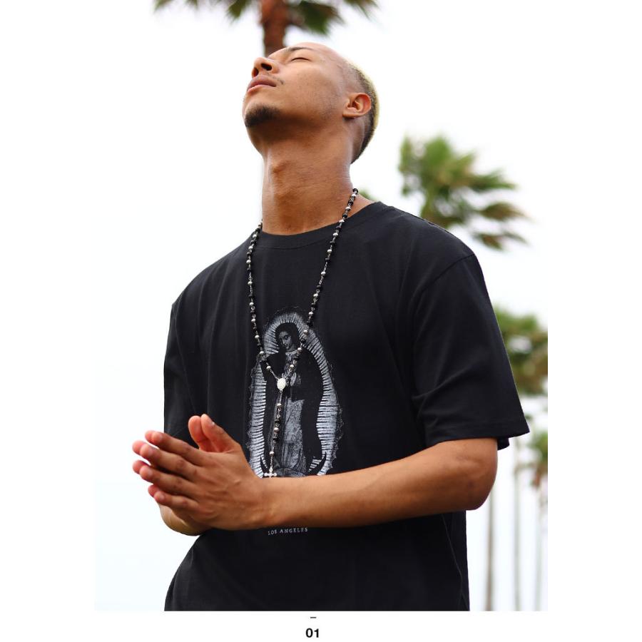 Aceflag Tシャツ 半袖 春夏用 M 2xl 大きいサイズ エースフラッグ かっこいい おしゃれ 聖母 マリア チカーノ ギャング 本格派大人のb系xlダンス通販 通販 Yahoo ショッピング