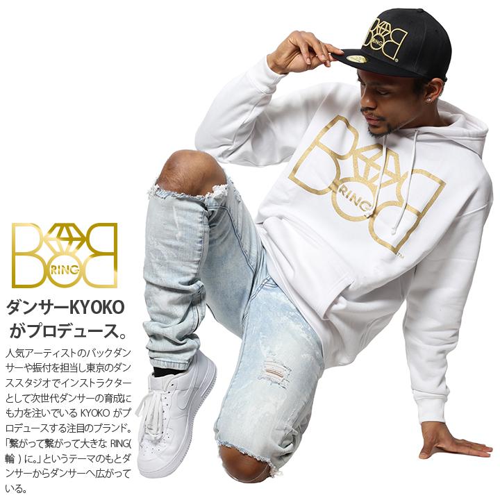 ブリンブリン Bring Bring フードパーカー 長袖 裏起毛 オフィシャルロゴ 定番 シンプル ダンス 112114008 本格派大人のb系xl ダンス通販 通販 Yahoo ショッピング