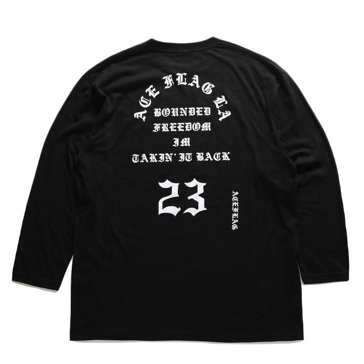 BLACK FLAG ブラックフラッグ Tシャツ　ロンT　長袖　新品未使用 ブラッグ フラッグ・BLACK FLAG・LOGO・UK版・長袖・ロングスリーブ