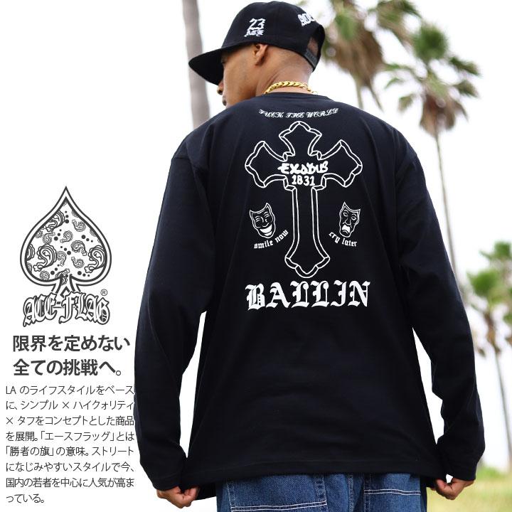 Ace Flag ロンt 大きいサイズ エースフラッグ Tシャツ 長袖 総柄 タトゥー 入れ墨 十字架 Ak47 トゥーフェイス チカーノ ローライダー 本格派大人のb系xl 零zero 通販 Yahoo ショッピング