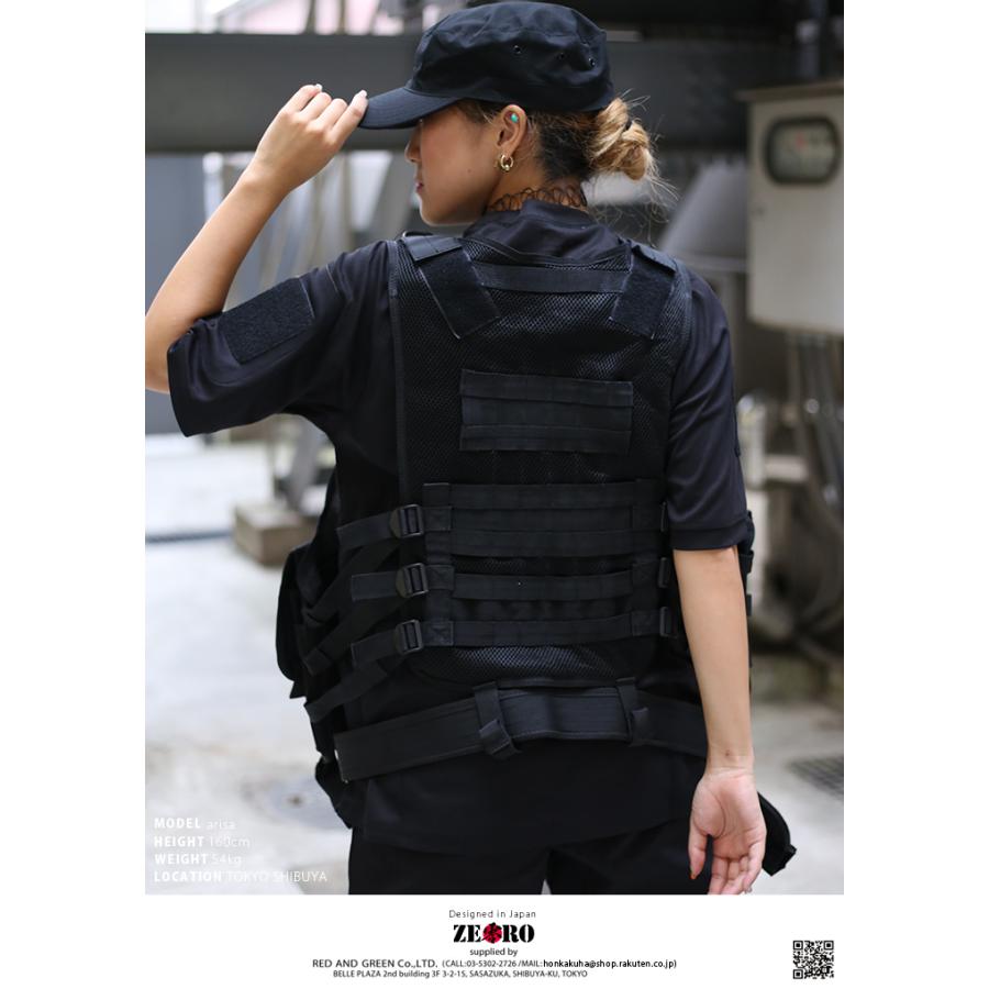タクティカルジャケット メンズ レディース 長袖 メッシュベスト Swat 特殊部隊 ポリス かっこいい おしゃれ 無地 黒 シンプル サバゲー サバイバルゲーム 本格派大人のb系xlダンス通販 通販 Yahoo ショッピング