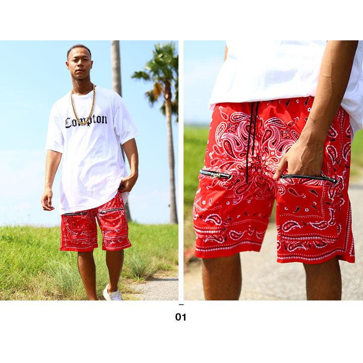 流行 Aceflag ハーフパンツ 春夏用 赤 黒 M 3xl 大きいサイズ エースフラッグ ジャージ ショートパンツ 半ズボン イージーパンツ 短パン かっこいい ペイズリー柄 Supplystudies Com