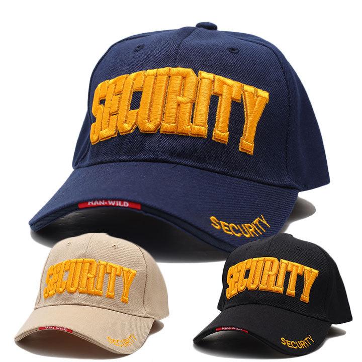 セキュリティ キャップ  黒 カーキ 紺 零 ZERO 帽子 ローキャップ ボールキャップ CAP SECURITY セキュリティー ロゴ 刺繍 ミリタリーキャップ かっこいい｜weekindenim｜21