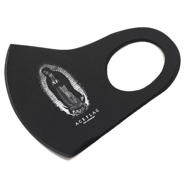 洗える マスク Aceflag おしゃれ かっこいい ウエッサイ エースフラッグ ストリート系 ヒップホップ ブランド マリア ロゴ 布マスク 聖母マリア 西海岸 限定セール 布マスク