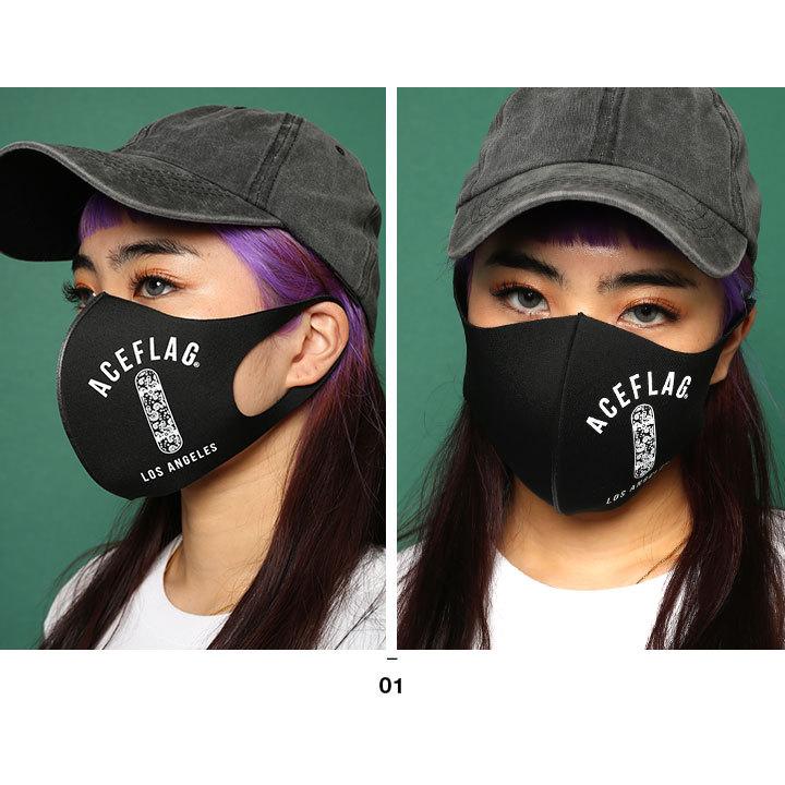 洗える マスク 布マスク Aceflag エースフラッグ おしゃれ かっこいい スケートボード スケボー ペイズリー バンダナ柄 ロゴ 本格派大人のb系xlダンス通販 通販 Yahoo ショッピング