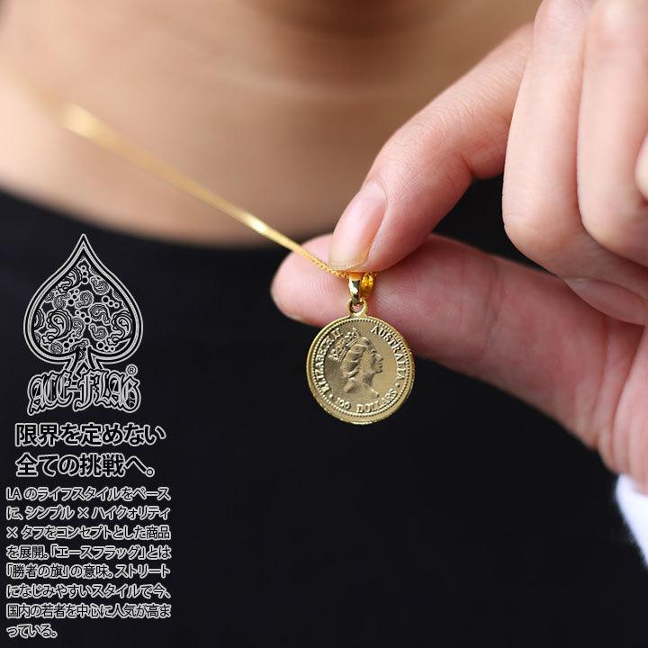 エースフラッグ Aceflag ネックレス チェーン B系 かっこいい おしゃれ 女王 ペンダント 祈り 御守り 45cm アメカジ 西海岸 ウエッサイ ダンス衣装 本格派大人のb系xlダンス通販 通販 Yahoo ショッピング